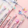 1pc Glitter Sequin Various Cartoon Styles Comfortable Grip Stationery School Office Supplies Student Prize Gift Writing Tools Holiday Gift Novelty Sta