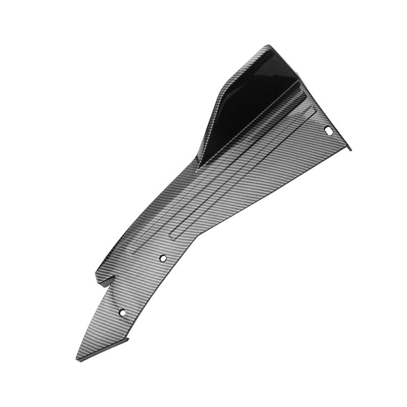 A03Z-48Cm Rear Bumper Protector Canards Splitter Side Skirt Guard Body Kits Cover Sticker Car Tuning Accessories