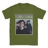 Novelty Timothee Chalamet TShirts Unisex Round Neck 100 Cotton T Shirt Short Sleeve Tee Shirt Plus Size Clothes