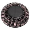 Solar Car Perfume Diffuser Automatic Rotating Decorative Car Aromatherapy Machine for Office Home Silver Black