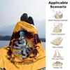 Gryffindor Crest Wall Decal Harry Potter Decor Hogwarts Room StickerPrint Blanket, Soft Blanket For Sofa Office Bed And Travelling Daughter