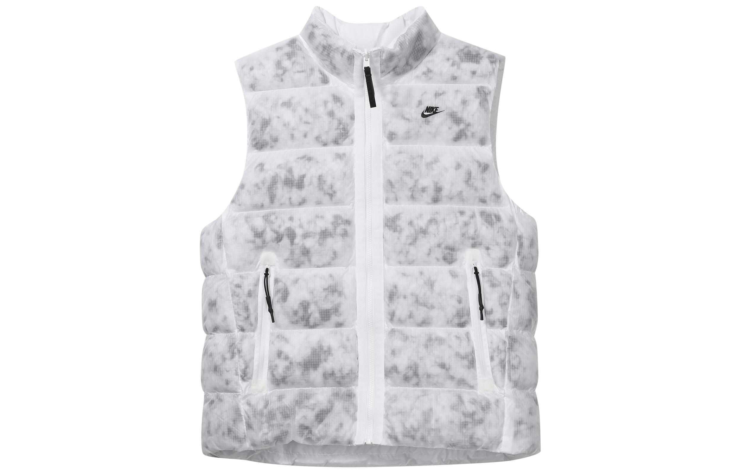 Nike Vests Men s White Stand Collar Moderate Other DN2818-100 XXL