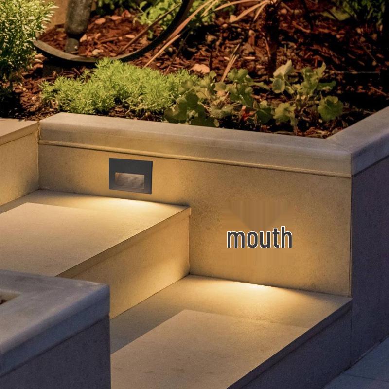 Recessed Waterproof Outdoor Stair and Pathway Light