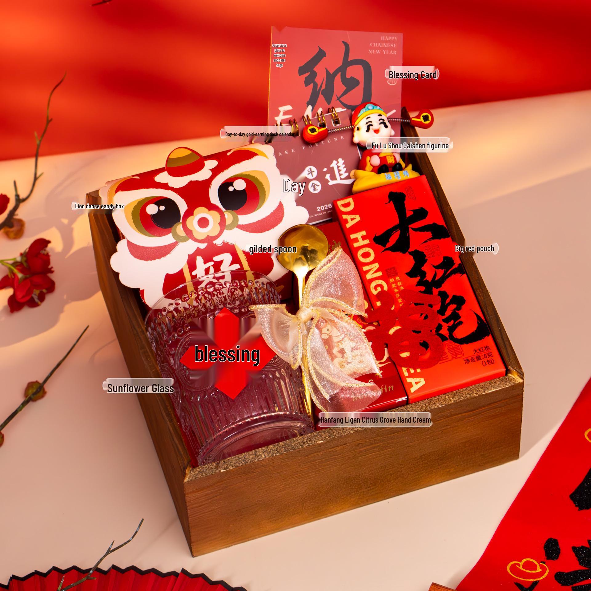 

2026 Year of the Horse Company Gift Box – Practical New Year Souvenirs for Employees & Customers No Size