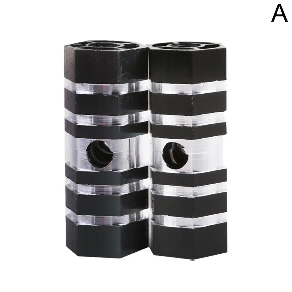 1 Pair Bike Pedals Axle Foot Rest Pegs Aluminum Alloy Bicycle Anti-Slip Cycling Rear Pedals Accessories Bike Mountain BMX F N5F8 6