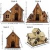 Handmade Hanging Birdhouse Ventilation Bird Villa Bird Cages Hatching Nest  Wild Birds