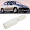 JGGLD White Gear Shift Knob Adapter Sleeve Replacement Made of Durable Compatible with Peugeot 206 207 306 307 308 Part, Plastic,