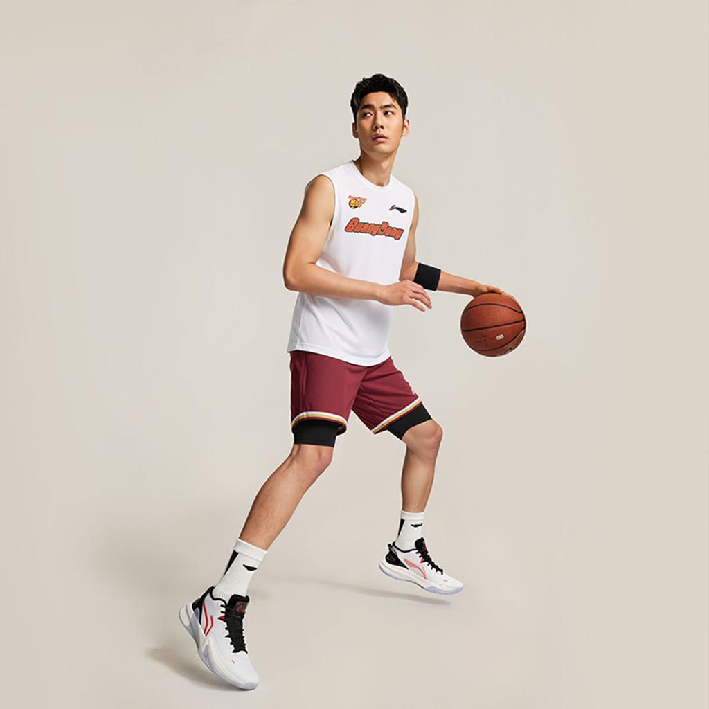 Li Ning Basketball Series Letter Round Neck Casual Versatile Comfortable Fashion Vest Men Vests AVSV251-2