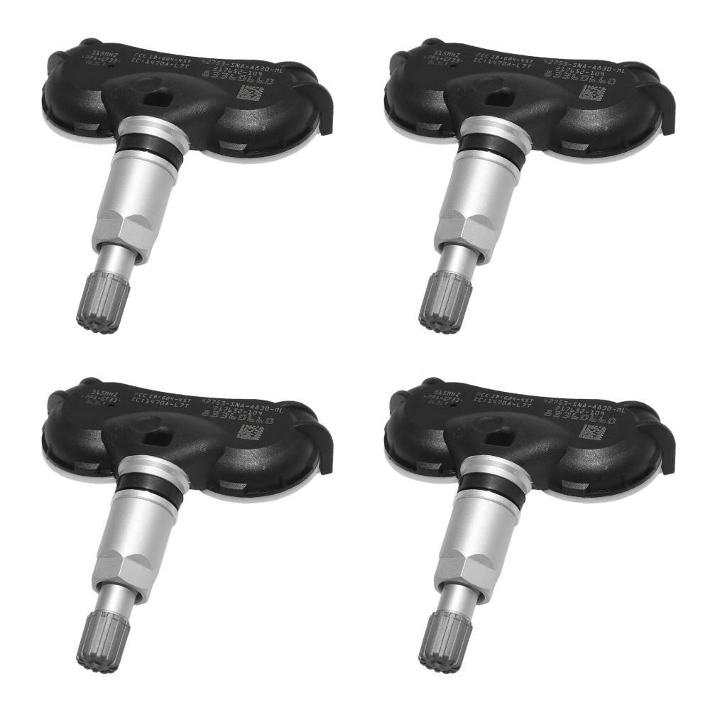 

Car Tire Pressure Sensor For Honda Civic 2005/06-2011/12 CR-Z Fit ight Odyssey OEM 42753SNAA83 42753SNAA830M1 TPMS 315MH Part 4 PCS