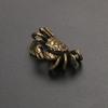 Retro Bronze Crab Statue Tea Pet Ornaments Pure Copper Solid Animal Miniature Retro Fish Tank Decoration Accessories Figurines