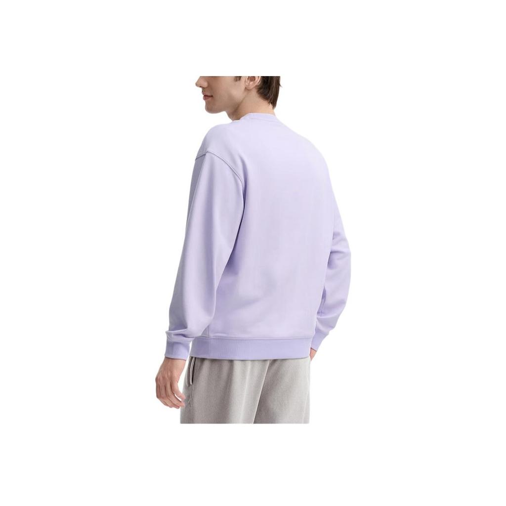 New FILA ORIGINALE Sweatshirt Unisex Light Taro Purple F51M449204F-PR