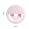 1pcs LED Selfie Ring Fill Light Cell Phone Third Gear Fill Light USB Charge Portable Beauty Flash Po Beauty Light Live Selfie