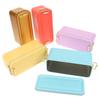 Old-Fashioned Rectangular Tinplate Box With Lid High Quality Metal Storage Box Cake Packaging Box Durable With Buckle Candy Box