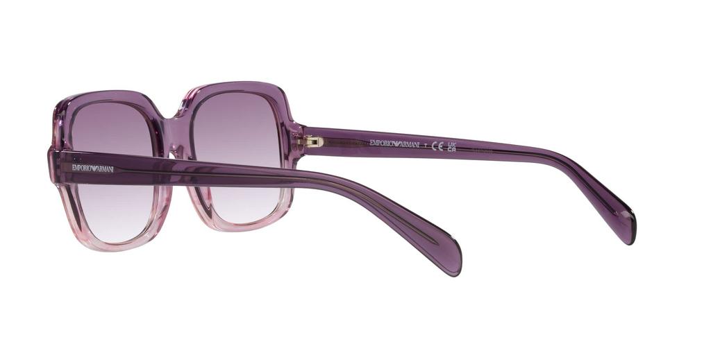 Emporio Armani Sunglasses EA4195 59668H Gradient Violet 55 Women's