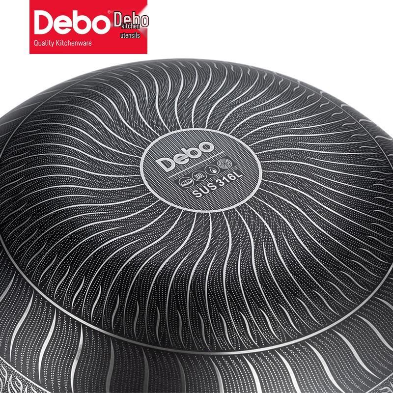 Debo 316 Edelstahl Waben Antihaft-Bratpfanne