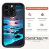 Blue Sea Gradient Black iPhone 15/16/17 Pro Max Protective Case
