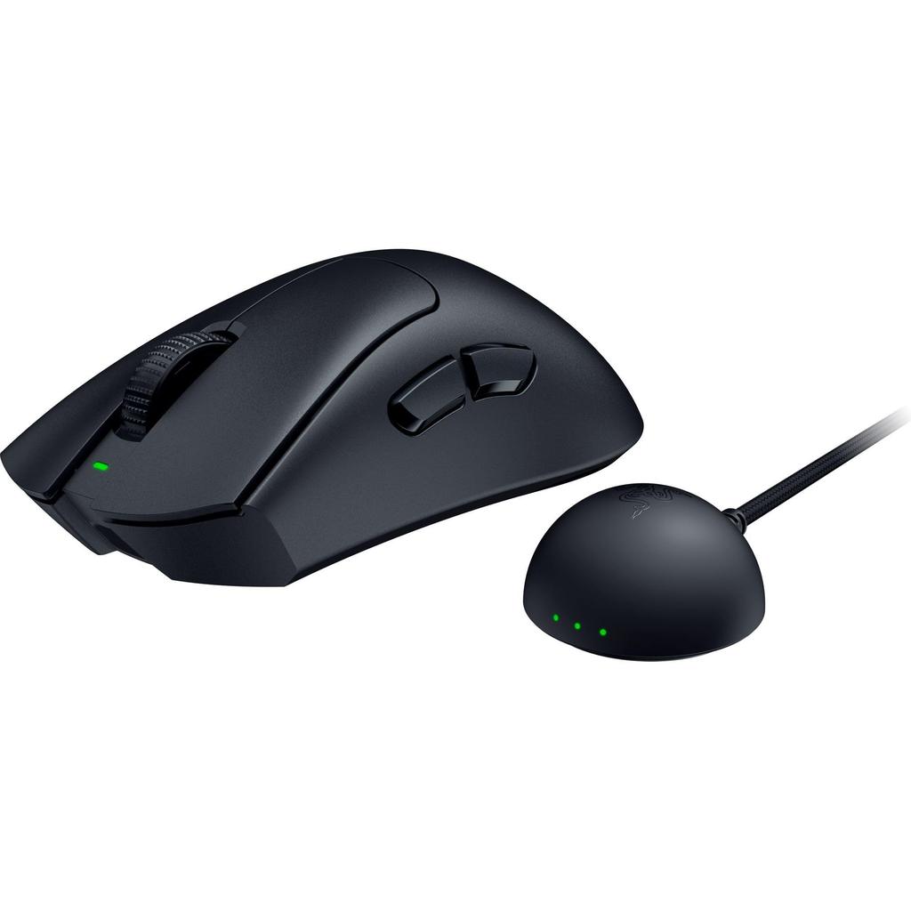 Razer DeathAdder V4 Pro Wireless Gaming Mouse, Ultra-Lightweight At 56g, Includes 8000Hz Dongle, High-Precision 2nd-Generation Focus Pro 45K Optical