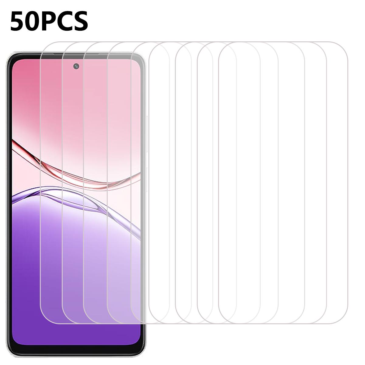 

50Pcs For Oppo A5x 5G Screen Protector Anti-Scratch Tempered Glass Film A