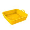 Air Fryer Silicon Basket About 20cm Round/square/rectangular Oven Baking Tray Foldable Reusable Silicone Pot Replacement Pan
