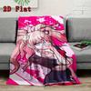 Touken Ranbu 2D Flat Pattern Flannel Blanket High quality All Seasons Warmth and Comfort Perfect for Christmas Gifts.PMT0914284
