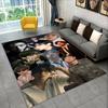Famous B-BTS Kim Tae Hyung V KPOP Non-Slip Area Rug for Living Room,Bedroom,Playroom,Carpet Floor Mat Home Decor Rug Kids Room
