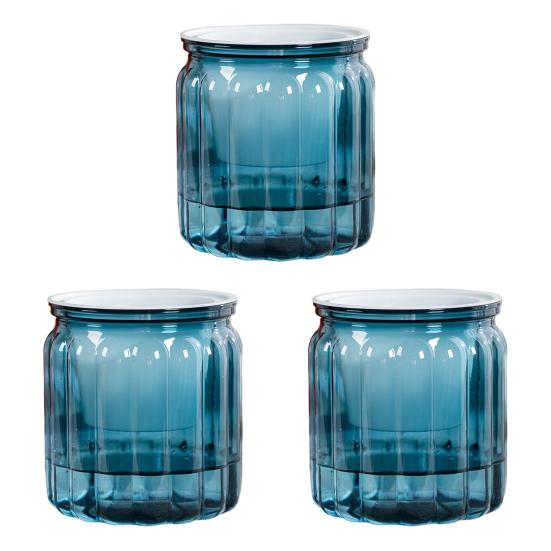 Flowerpot with Drainage Holes Water Filling Port Automatic Self-Watering Hydroponic Flowerpot Transparent Base Plant Container