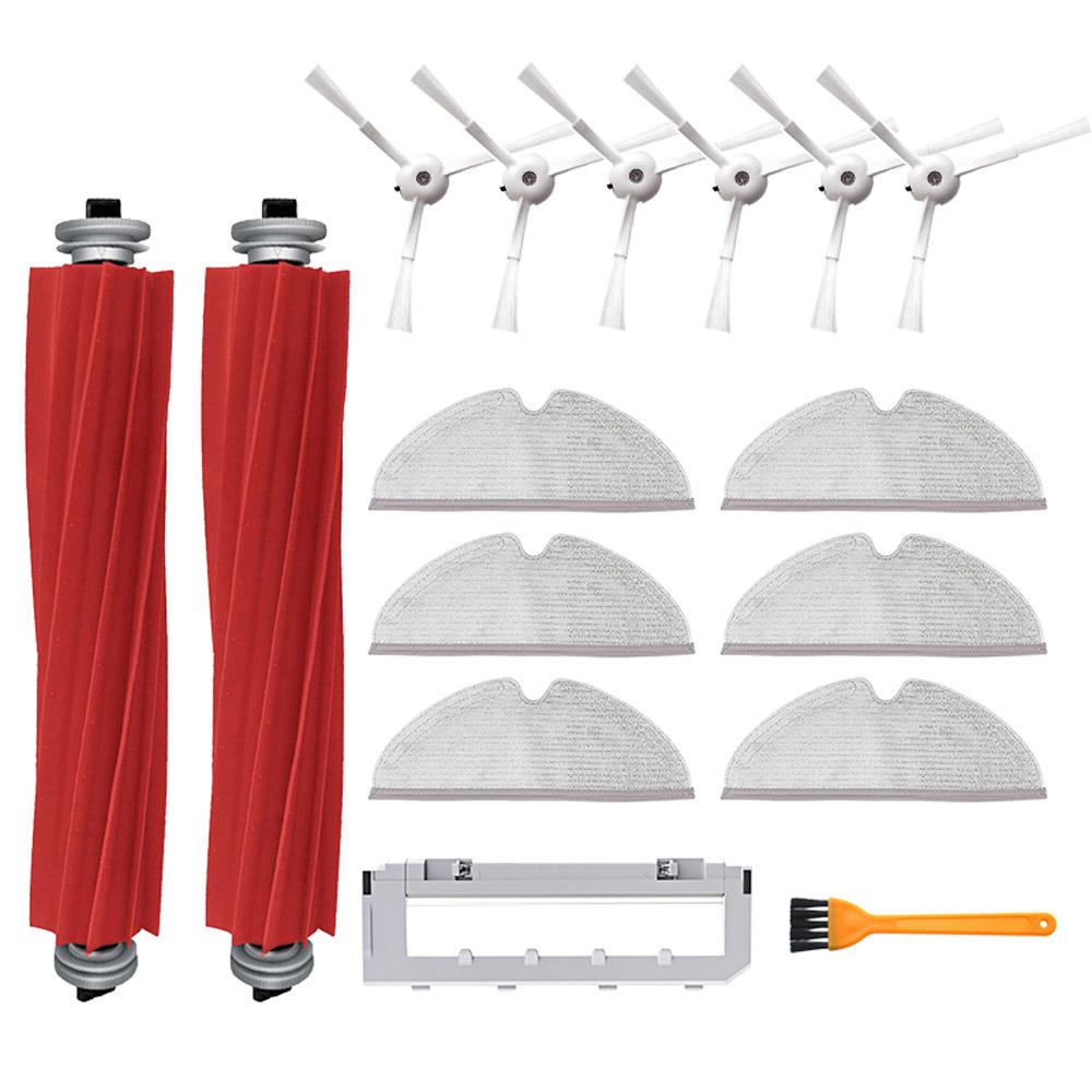 Convient pour Xiaomi Roborock Q7 Max Q7 Max+Q7 Plus T8 brosse principale brosse latérale filtre Hepa tissu serpillière pièces de rechange pour aspirateur
