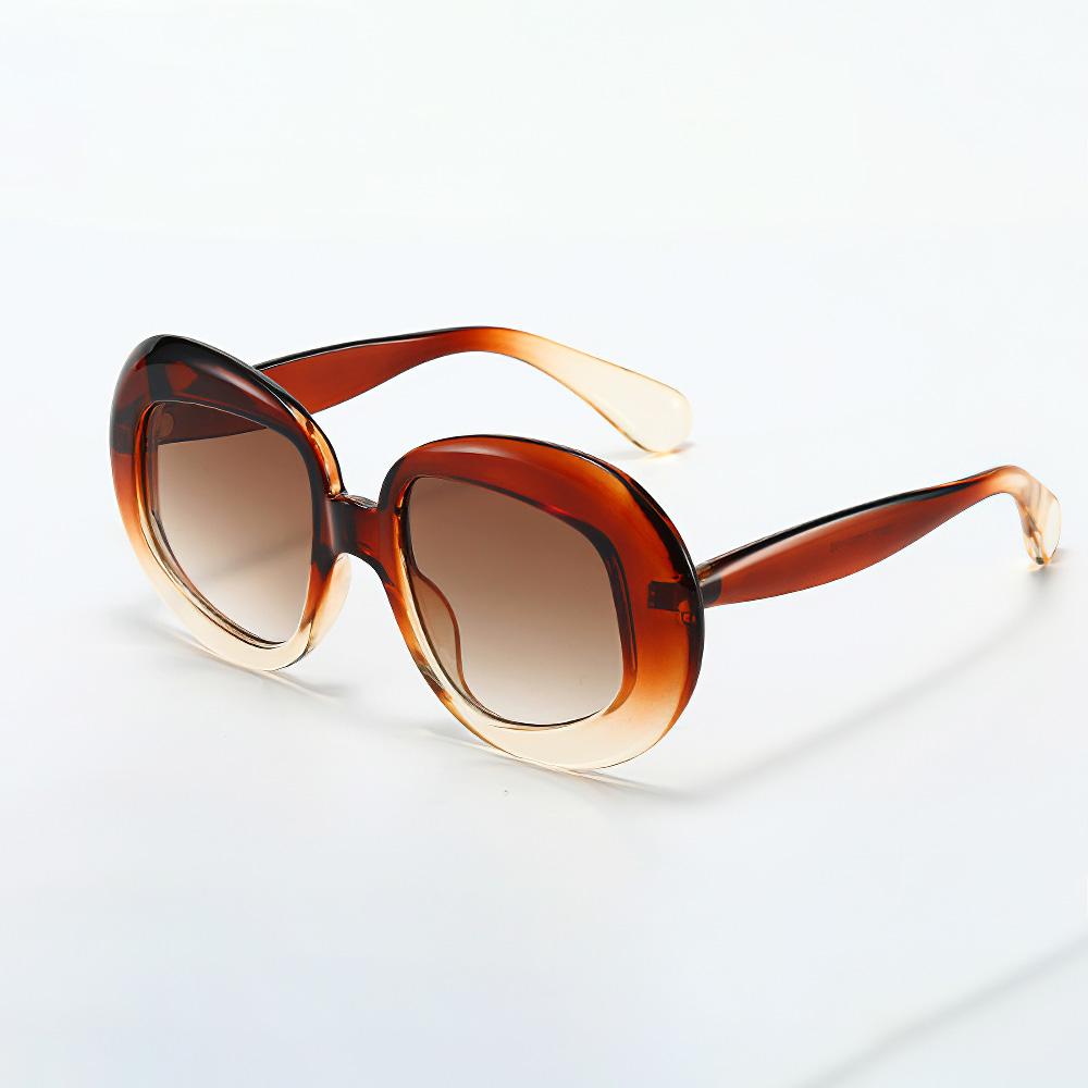 

New Sunglasses for Men Women Trendy Sun Glasses Goggle Man Brand Designer Circular Glasses Shades Female Eyewear Sunglasses