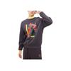 Anta Life Series FW22 Pullover Printed Long Sleeve Sweatshirt Unisex sweatshirt Dark-Gray 152238705-4