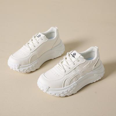 Jesienne Przewiewne Wygodne Codzienne Damskie Buty Platforma Podwyższające Trampki Modne Sportowe Codzienne Buty do Biegania Damskie