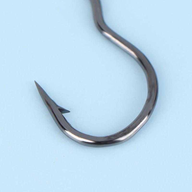 50Pcs Premium Fishing Hooks - Barbed Design For Anti-Slip & Secure Fish Grip | Reliable For Freshwater And Saltwater Hunting