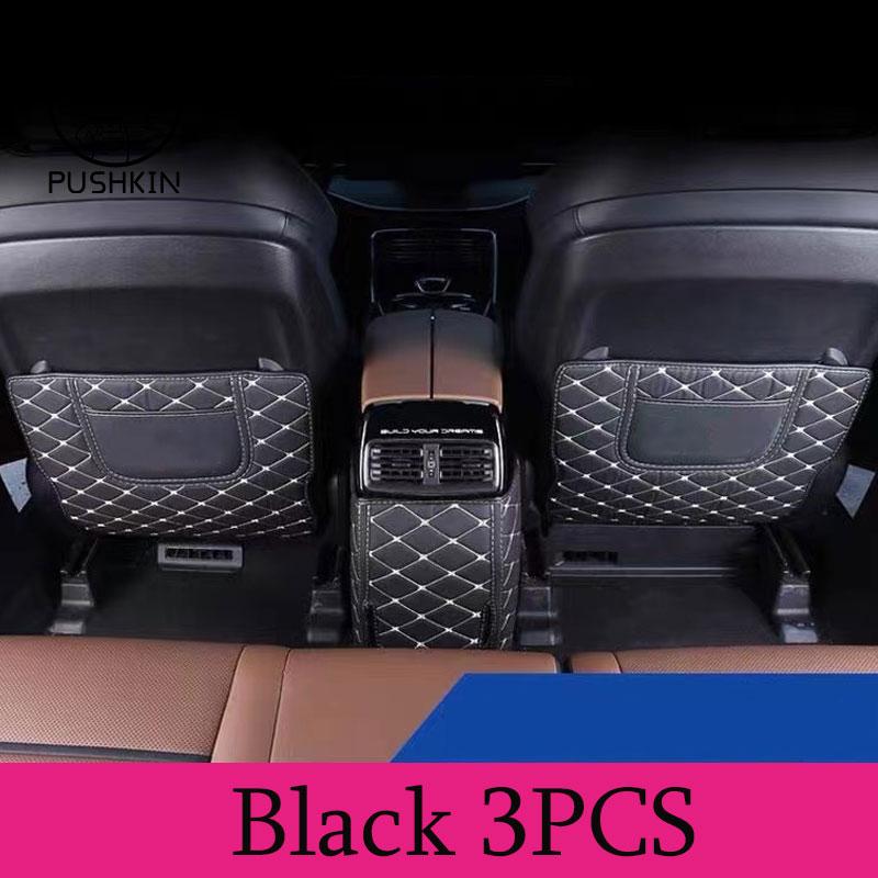 For BYD Tang EV DMI DMP 2024 2023 Seat Back Car Anti Kick Pad Protector Interior Child Anti Dirty Leather Styling Accessories