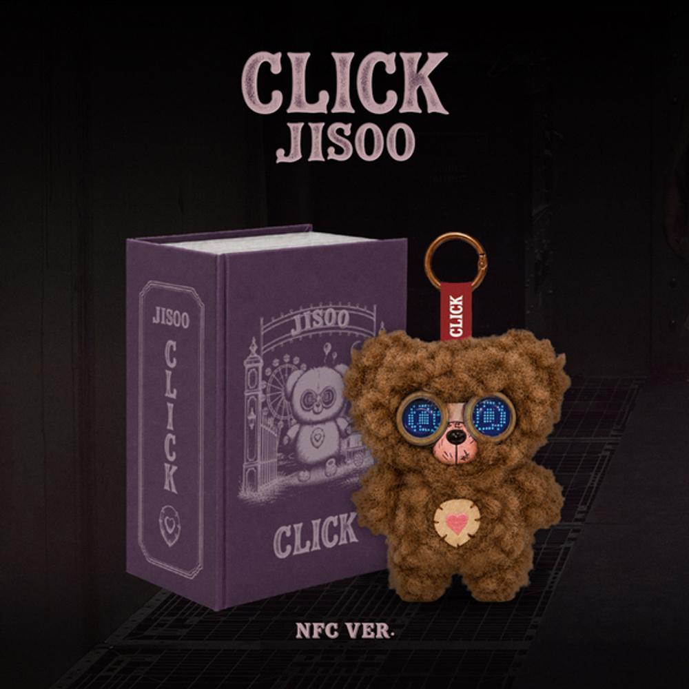 JISOO CLICK BABY BEAR NFC Ver. Official K-POP CD