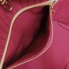 Used AUTHENTIC LOUIS VUITTON M40996 Monogram Neverfull MM with Pouch Tote Bag Fuchsia