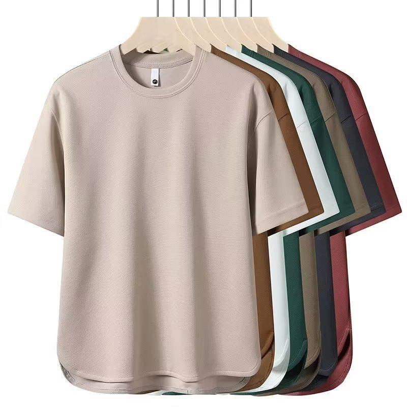 Men's Plus Size Summer Basketball Shorts and T-Shirt Set