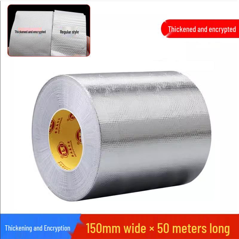 Nastro adesivo in foglio di alluminio impermeabile resistente alle alte temperature per isolamento condotti e protezione solare