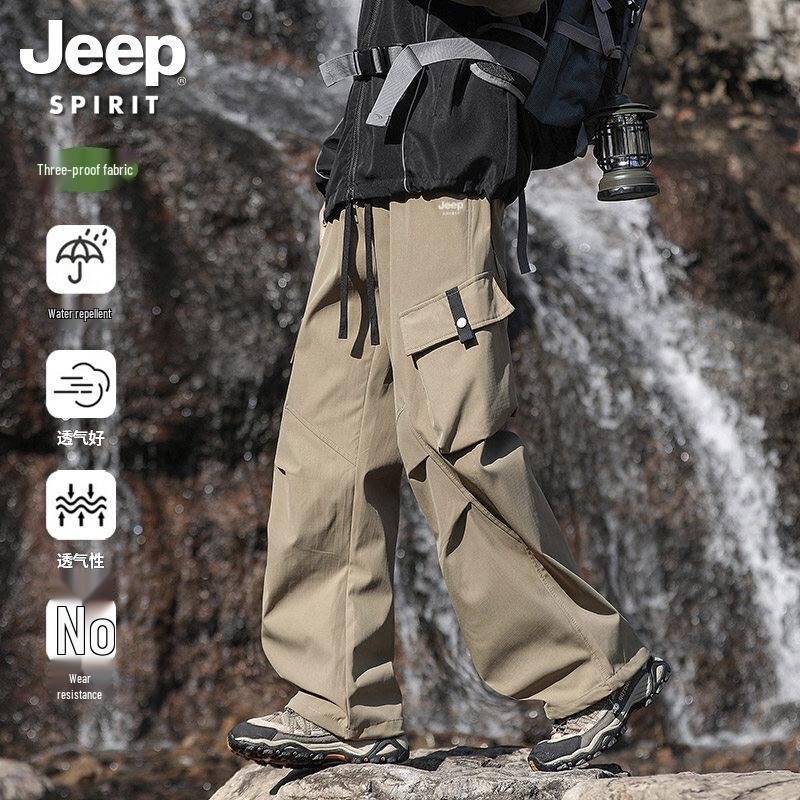 JEEP Men's Outdoor Windproof Cargo Pants