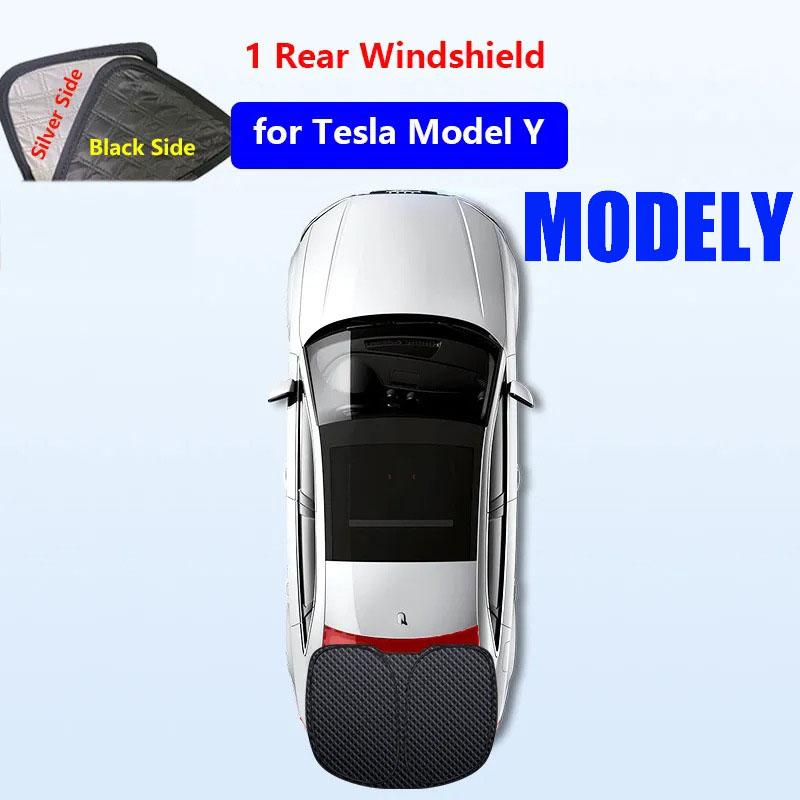 

Автомобільний сонцезахисний козирок для Tesla Model 3 Y Juniper Highland 2020-2025 Сонцезахисна накидка на лобове скло Переднє бічне вікно Захисна шторка для конфіденційності Затінення