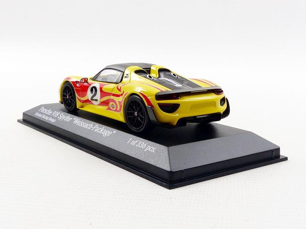 Minichamps Porsche 918 Spyder Weissach Package 2015 Kyalami Racing Design 1/43