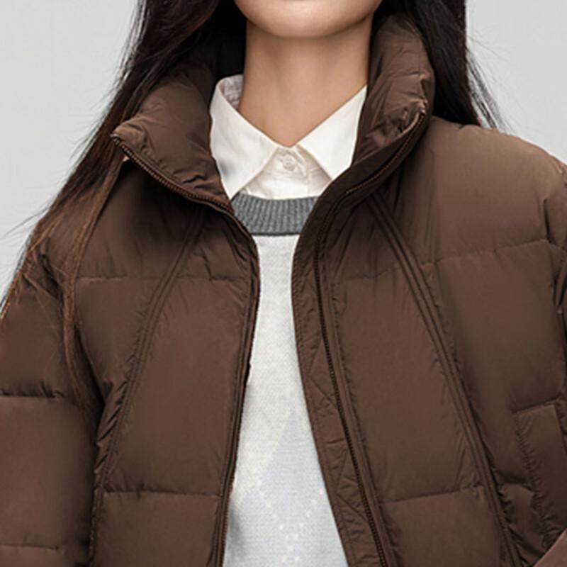 XueZhongFei Women's Short Winter Stand-Collar Down Jacket