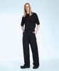 Sekeonmonollogeu Keyhole Round Short Sleeve Summer Knit Black Sekt006Black