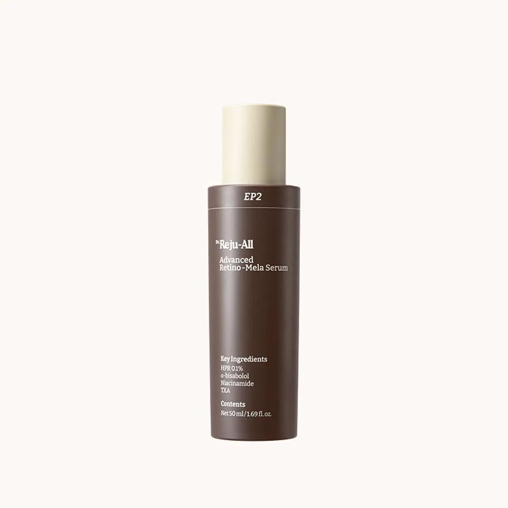 Dr.Reju-All Advanced Retino-Mela Serum 50ml HPR Retinoid Niacinamide 10% Tranexamic Acid 4% Squalane Brightening Face Serum