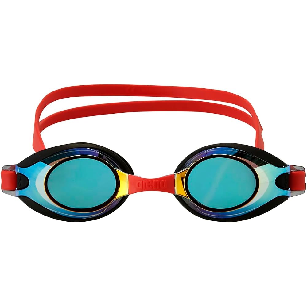 Arena Swimming Goggles Junior Trenti Free Size Mirror Lens for Kids Ages 6-12
