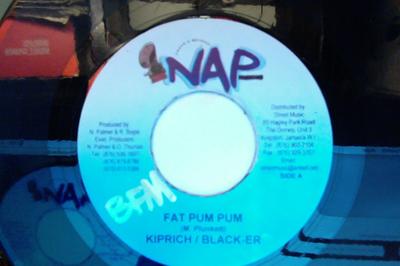 7inch Record KIPRICH, BLACK-ER - Fat Pum Pum NONE NAP Musiq Jamaica Reggae, Ska & Dub Used