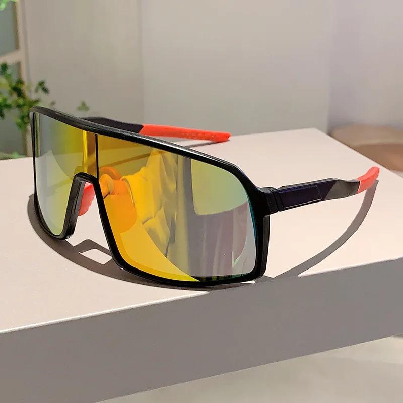 New Sport Cycling Goggle Oversized Sunglasses Women For Men Luxury Brand Designer Vintage Punk Ski Windproof Outdoor Sun Glasses