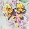 Handmade Hair Ornaments with Cherry Blossom and Bell Designs for Girls and Perfect for and Graduations Set In Tsumami-zaiku Children, Shichi-Go-San,