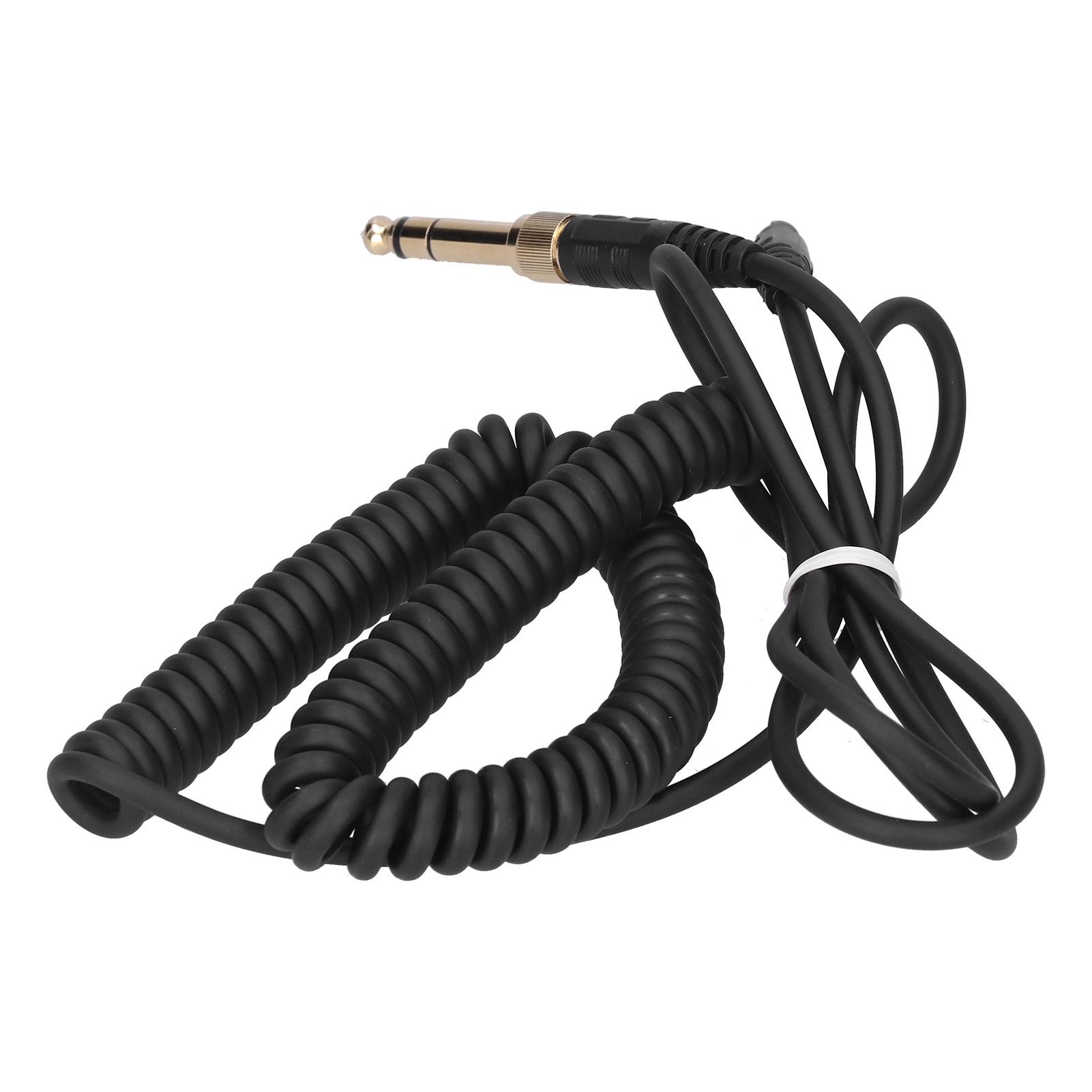 

Stretchable Spring Headphone Audio Cord Replacement for ATHM50X M40X