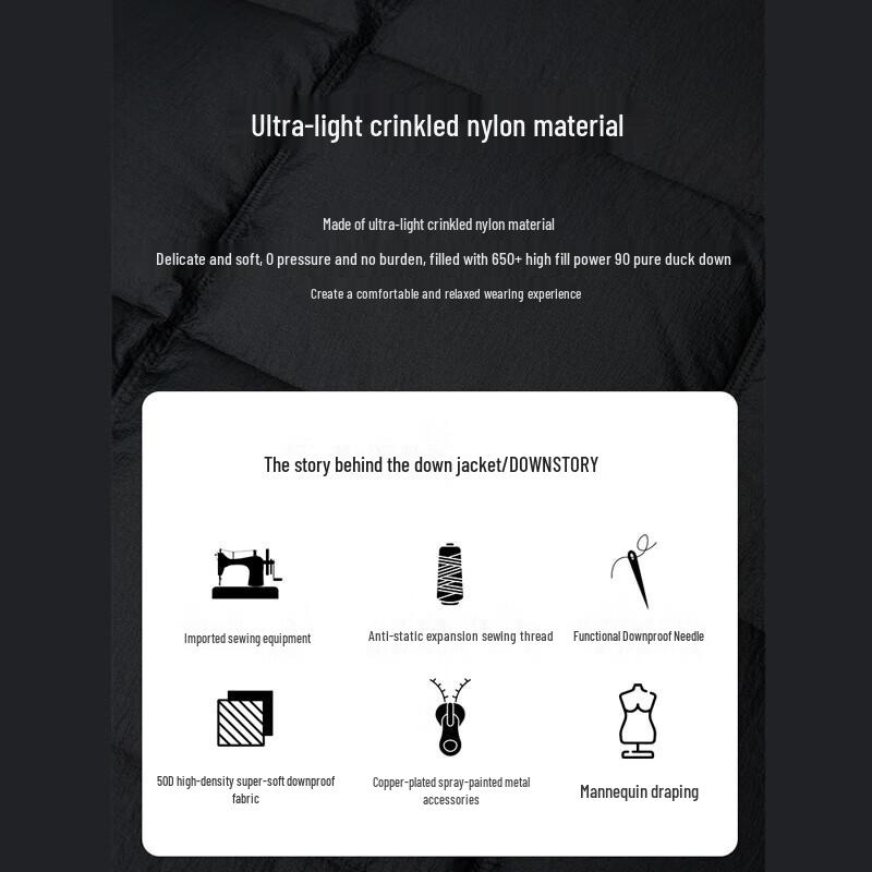 Jinyujie Women's Waist-Cinching Long Puffer Down Jacket