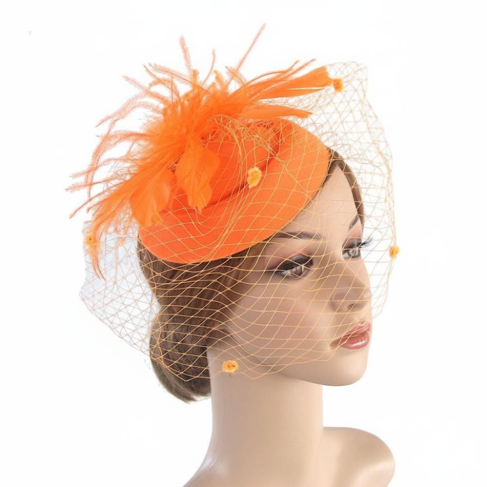 Fishnet Veil Felt Fascinator Hat Elegant Pillbox Hats New Wedding Veil Hat  Wedding Party