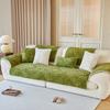 1PC Leaves Jacquard Sofa Cover Nordic Winter Sofa Towel Covers Non-slip Warm Plush Universal Couch Slipcovers for Living Room